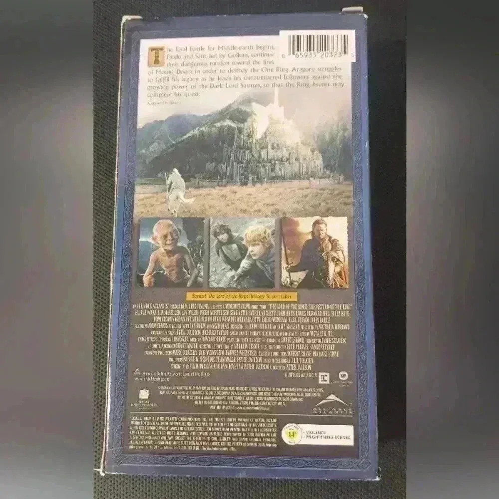 The Lord of the Rings - The Return of the King 2004 Movie Cassette Tape VHS - Picture 3 of 7